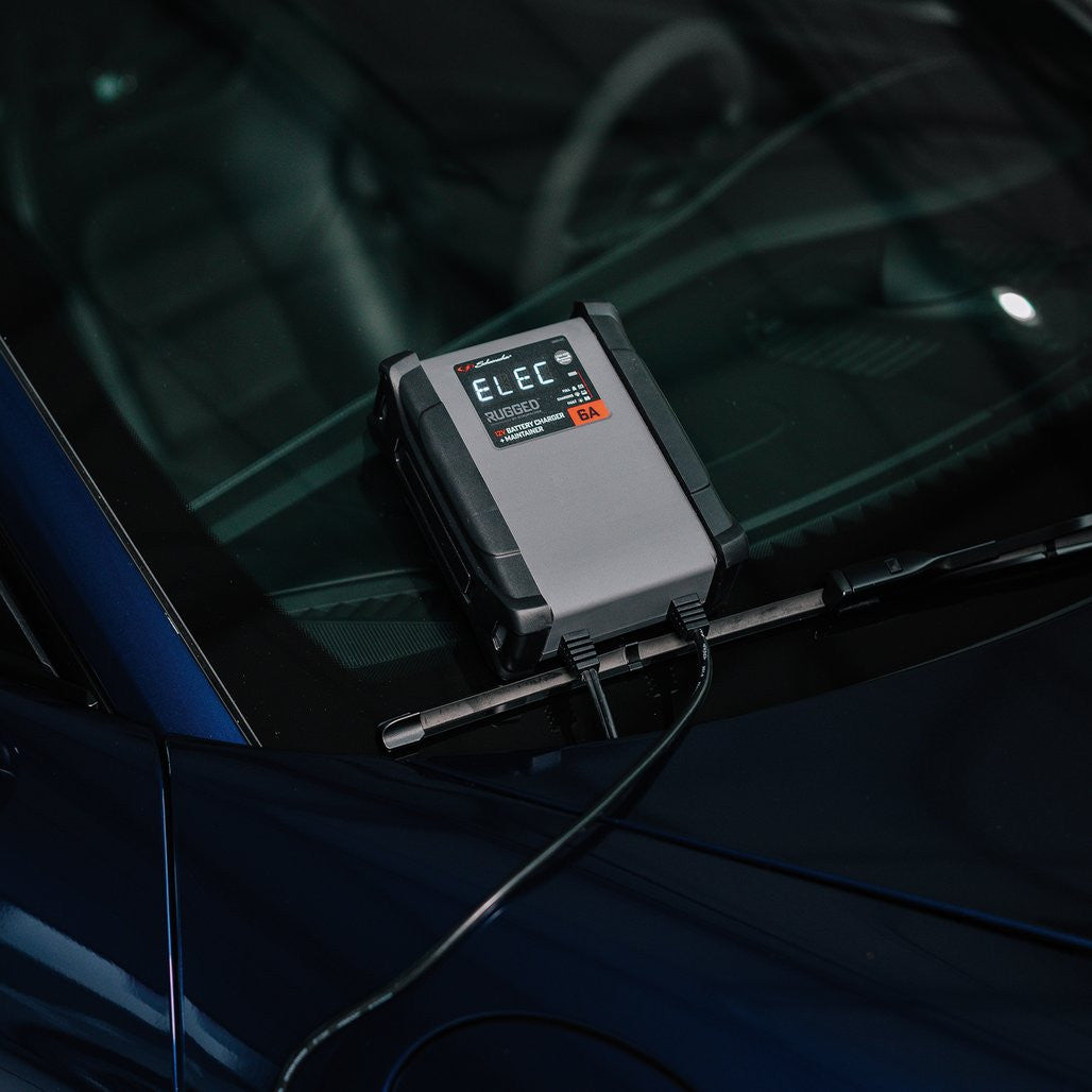Draper Schumacher® Rugged SPX459, 6A, 12V Battery Charger and Maintainer 13100