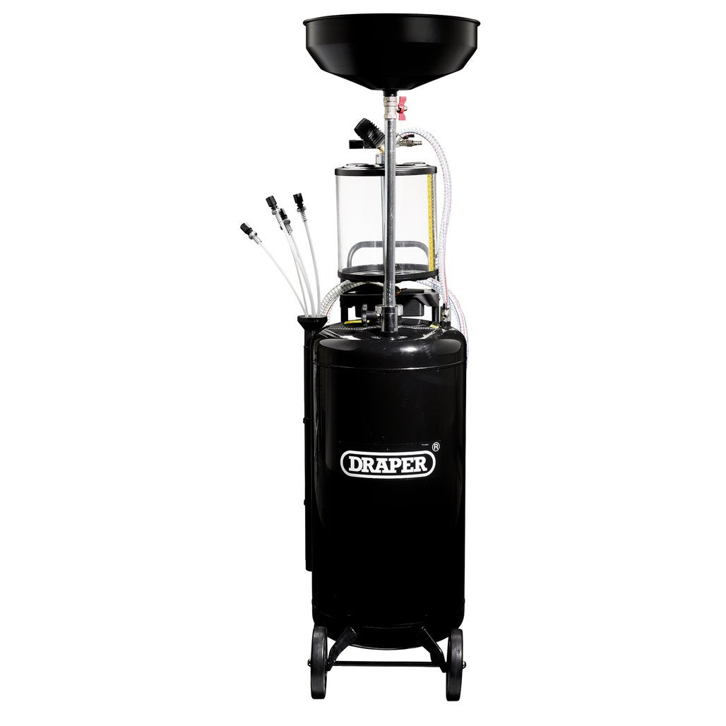 Draper Suction Oil Drainer with Chamber, 90L 13265