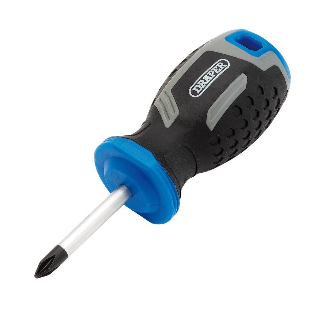 Draper Phillips Soft Grip Screwdriver, PH1 x 38mm  13356