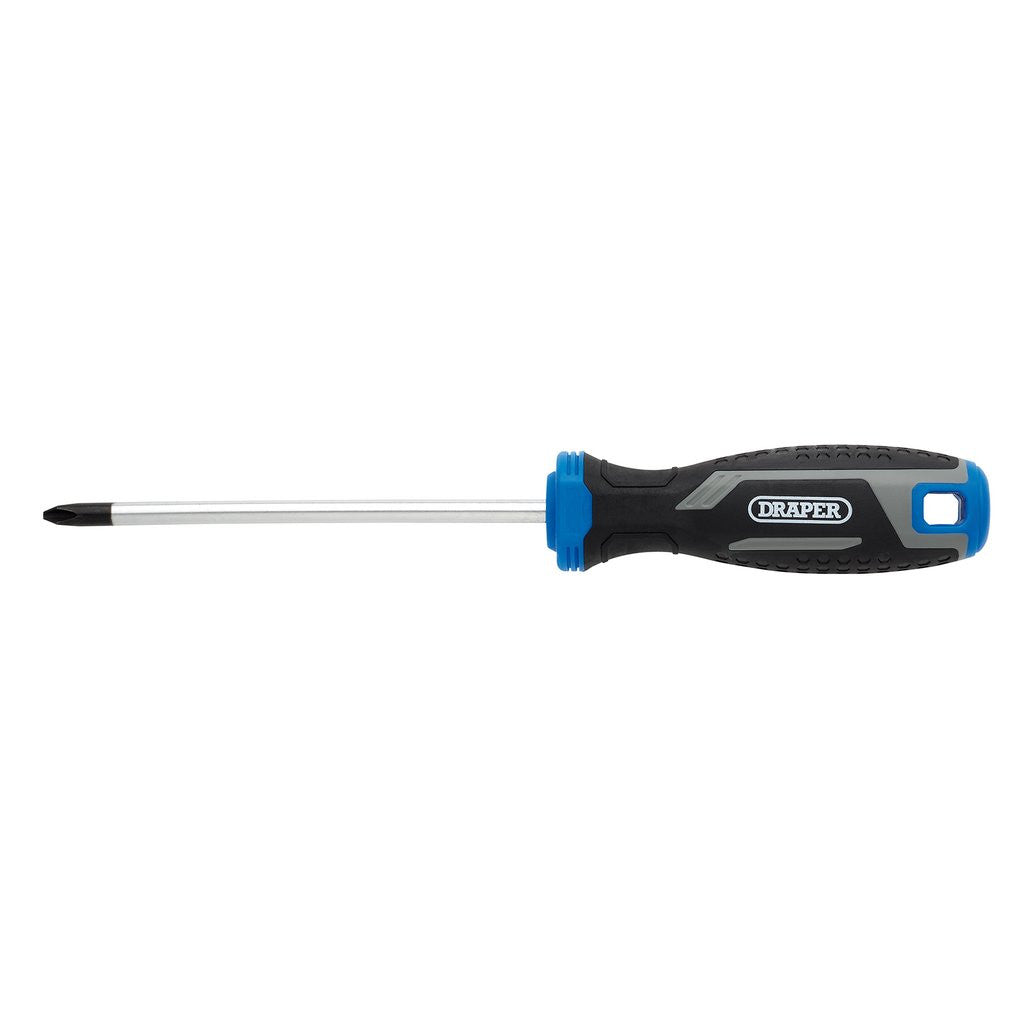 Draper Phillips Soft Grip Screwdriver, PH2 x 125mm  13361