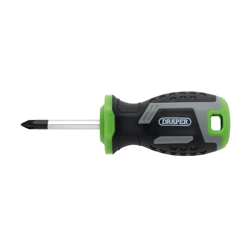 Draper Pozi Soft Grip Screwdriver, PZ1 x 38mm  13367