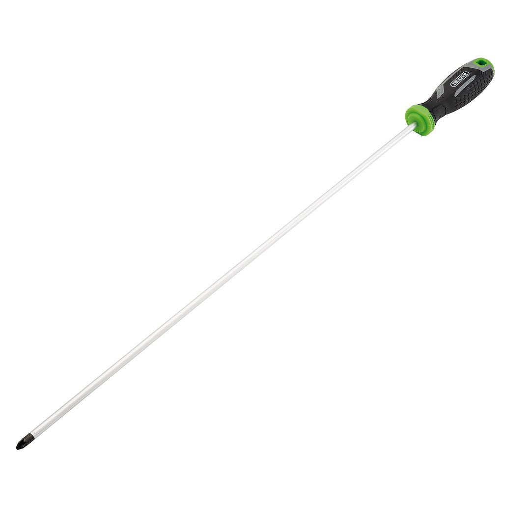 Draper Pozi Soft Grip Screwdriver, PZ2 x 450mm  13376