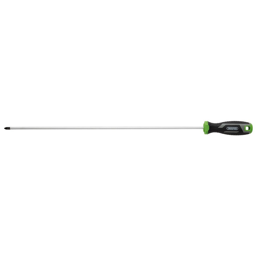 Draper Pozi Soft Grip Screwdriver, PZ2 x 450mm  13376