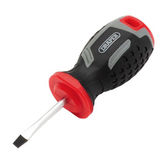 Draper Slotted Soft Grip Screwdriver, SL4 x 38mm  13379