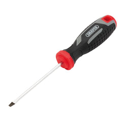 Draper Slotted Soft Grip Screwdriver, SL3 x 75mm  13385