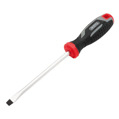 Draper Slotted Soft Grip Screwdriver, SL8 x 150mm  13392