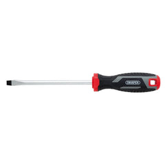 Draper Slotted Soft Grip Screwdriver, SL8 x 150mm  13392