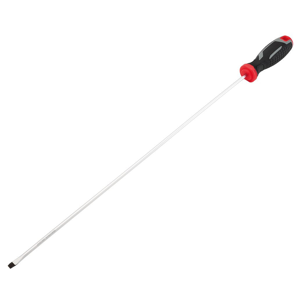 Draper Slotted Soft Grip Screwdriver, SL5.5 x 450mm  13395