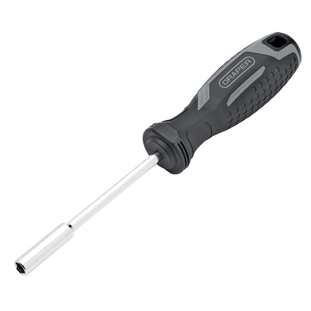 Draper Soft Grip Magnetic Screwdriver Bit Holder, 1/4" x 100mm  13427
