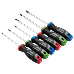 Draper Soft Grip Screwdriver Set (6 Piece)  13433