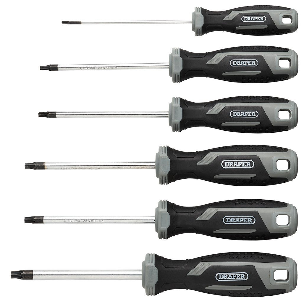 Draper TX-STAR® Soft Grip Screwdriver Set (6 Piece)  13434
