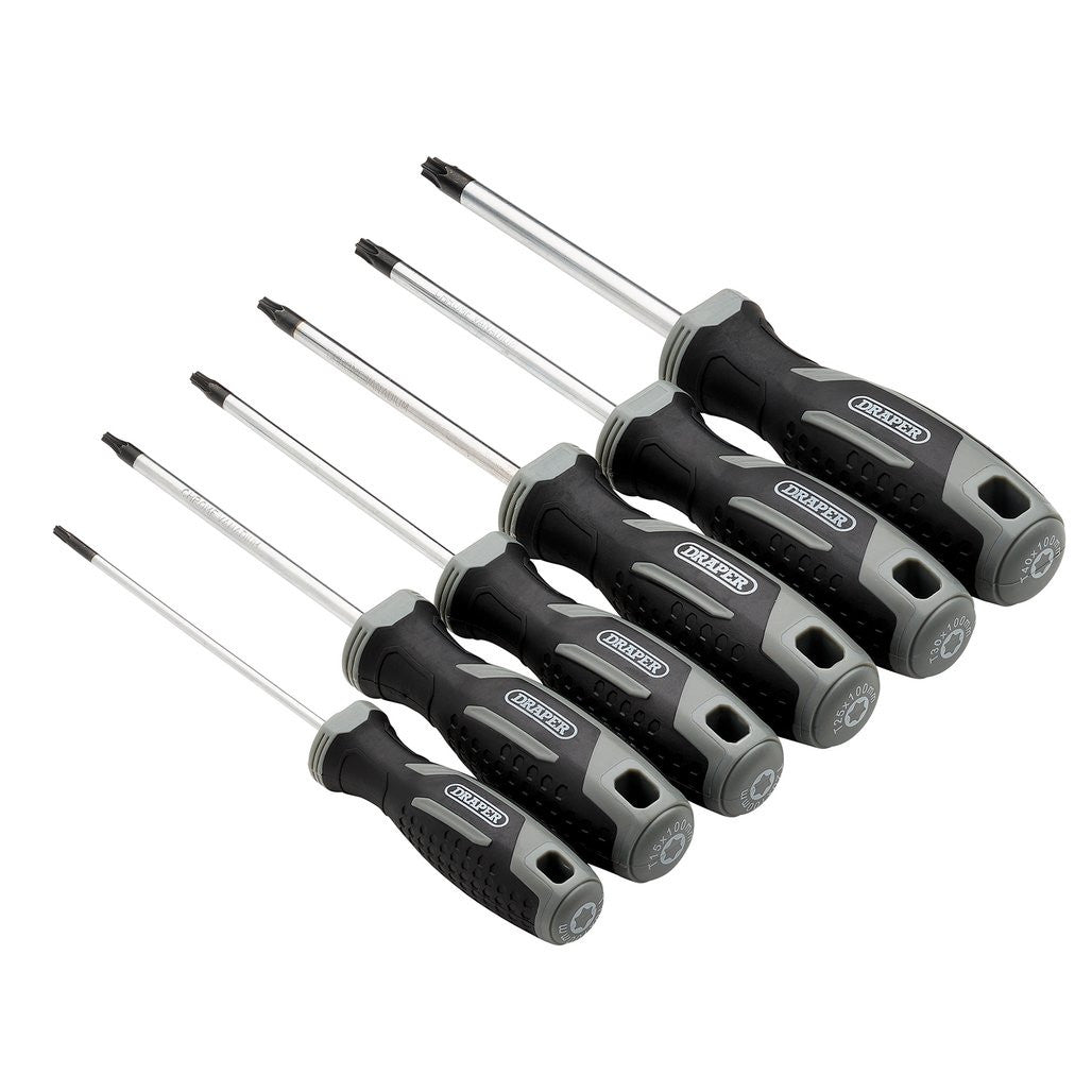Draper TX-STAR® Soft Grip Screwdriver Set (6 Piece)  13434