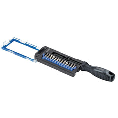 Draper Soft Grip Magnetic Screwdriver and Bit Set, 1/4" x 100mm (14 Piece)   13438