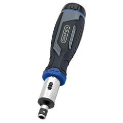 Draper Soft Grip Ratchet Screwdriver and Bit Set, 1/4" (13 Piece)  13440