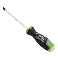 Draper Pound Thru Pozi Soft Grip Screwdriver, PZ3 x 150mm  13454
