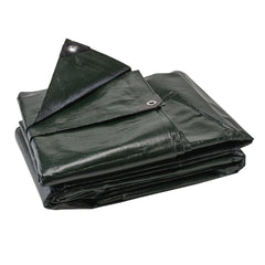 Draper Heavy Duty Polyethylene Tarpaulin, 4 x 6m, Green  13488