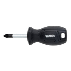 Draper Pozi Hard Grip Screwdriver, PZ2 x 38mm  13511