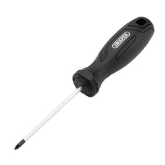 Draper Pozi Hard Grip Screwdriver, PZ0 x 75mm  13512