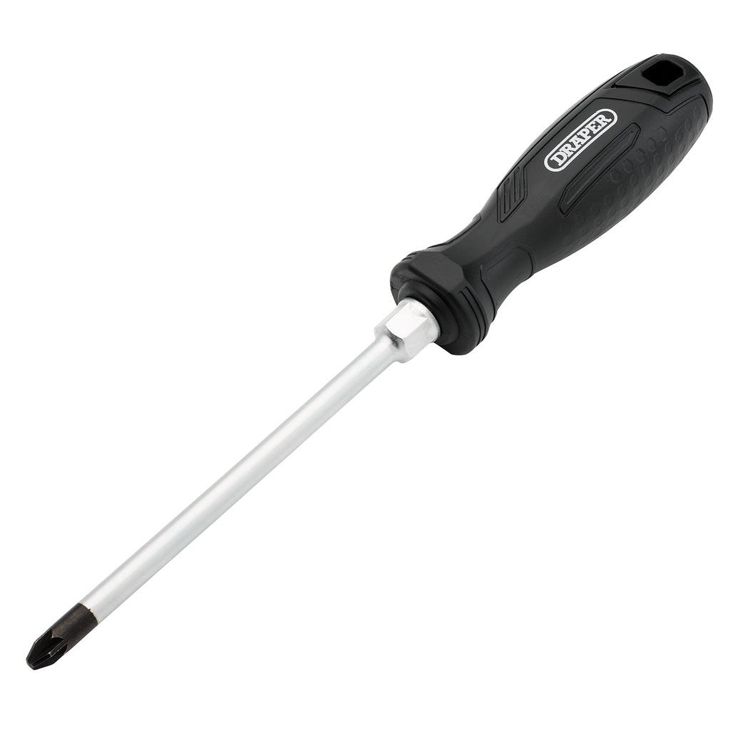 Draper Pozi Hard Grip Screwdriver, PZ3 x 150mm  13524