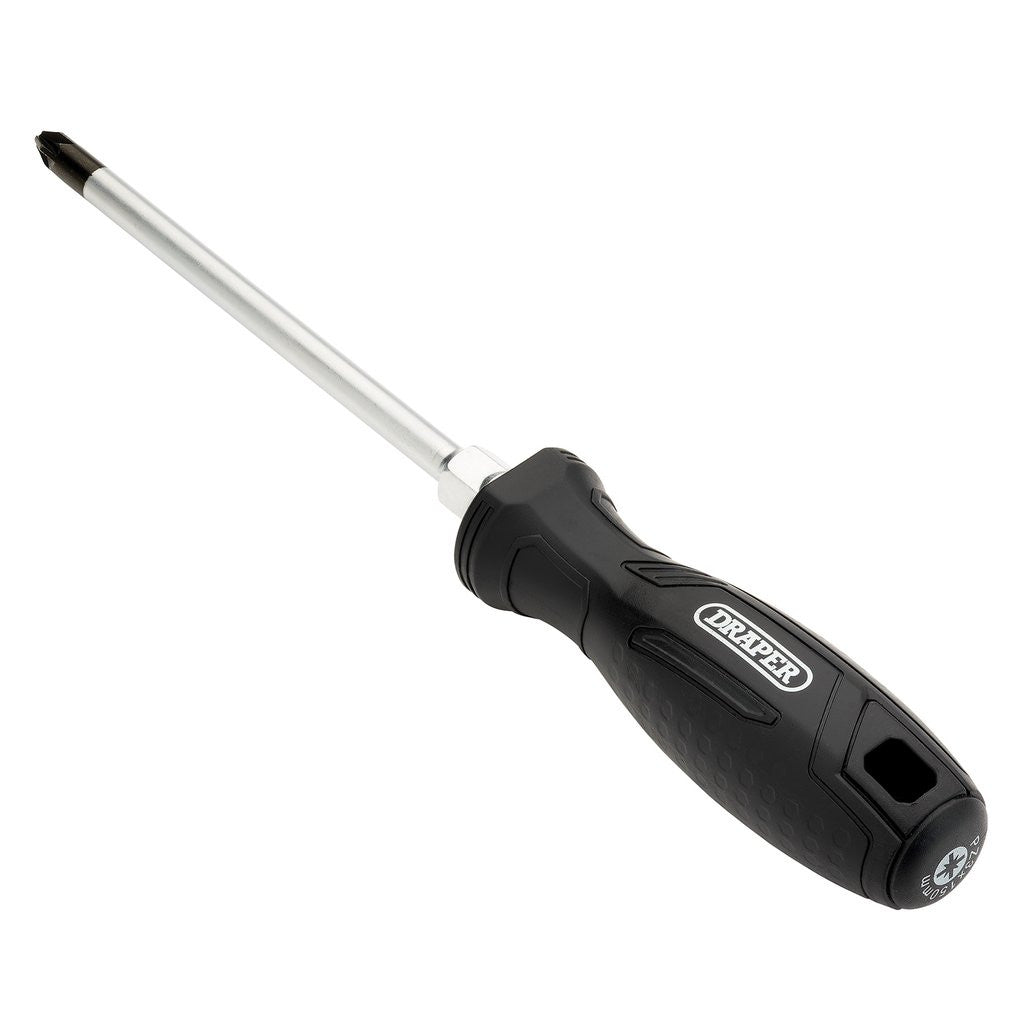 Draper Pozi Hard Grip Screwdriver, PZ3 x 150mm  13524