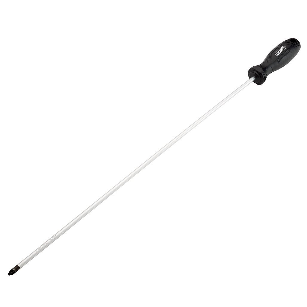 Draper Pozi Hard Grip Screwdriver, PZ2 x 450mm  13525
