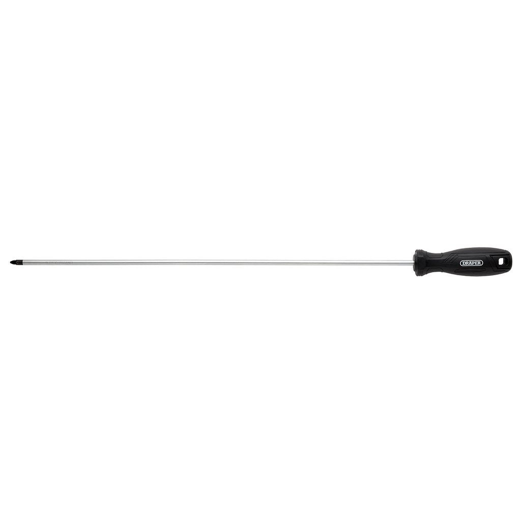 Draper Pozi Hard Grip Screwdriver, PZ2 x 450mm  13525
