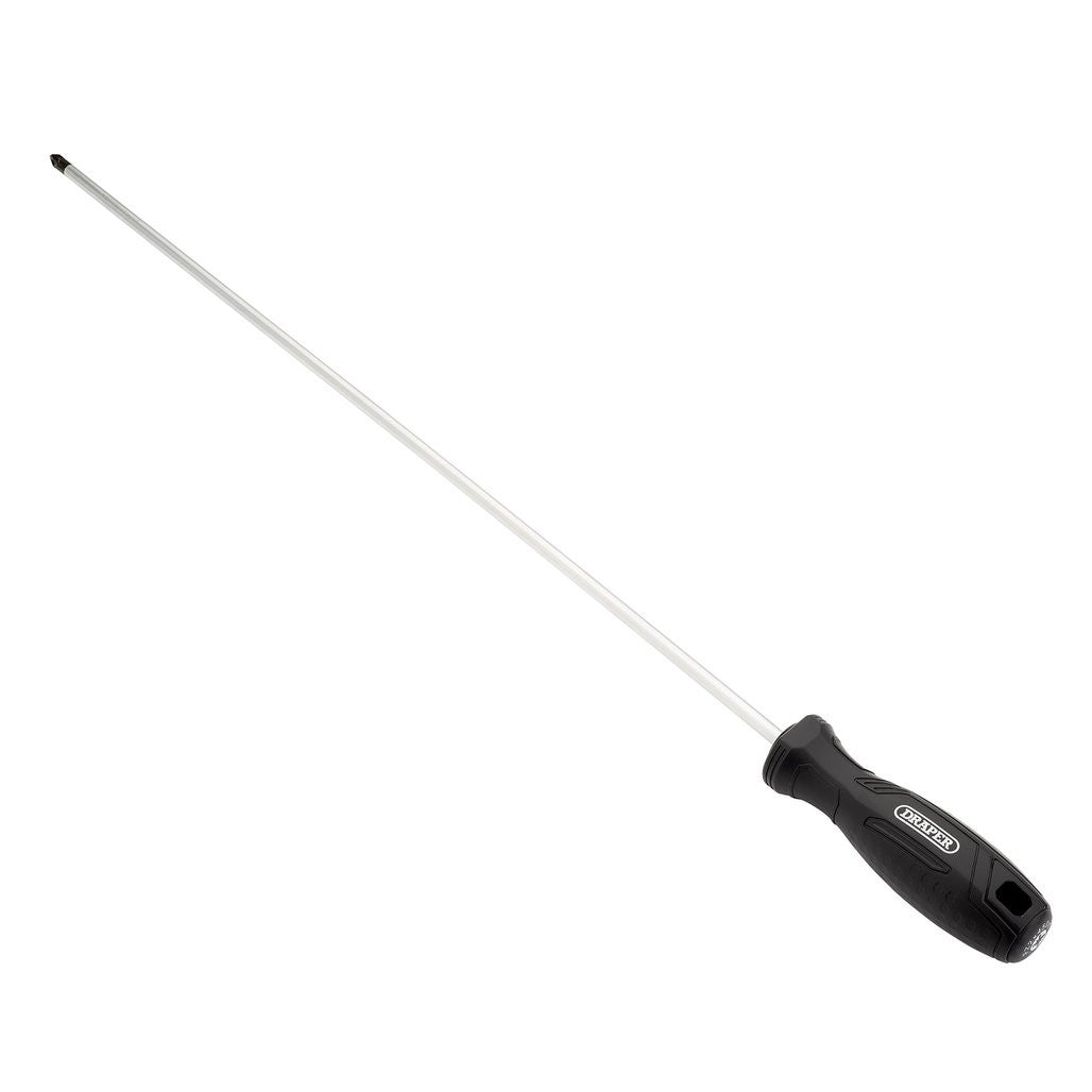 Draper Pozi Hard Grip Screwdriver, PZ2 x 450mm  13525