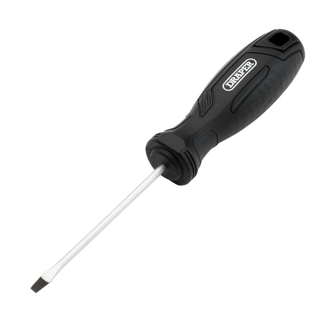 Draper Slotted Hard Grip Screwdriver, 3 x 75mm  13529