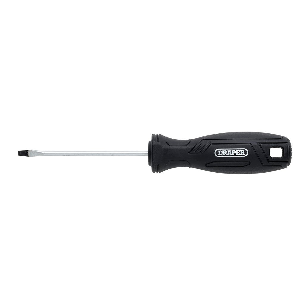 Draper Slotted Hard Grip Screwdriver, 3 x 75mm  13529
