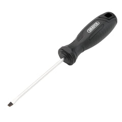 Draper Slotted Hard Grip Screwdriver, 4 x 100mm  13531