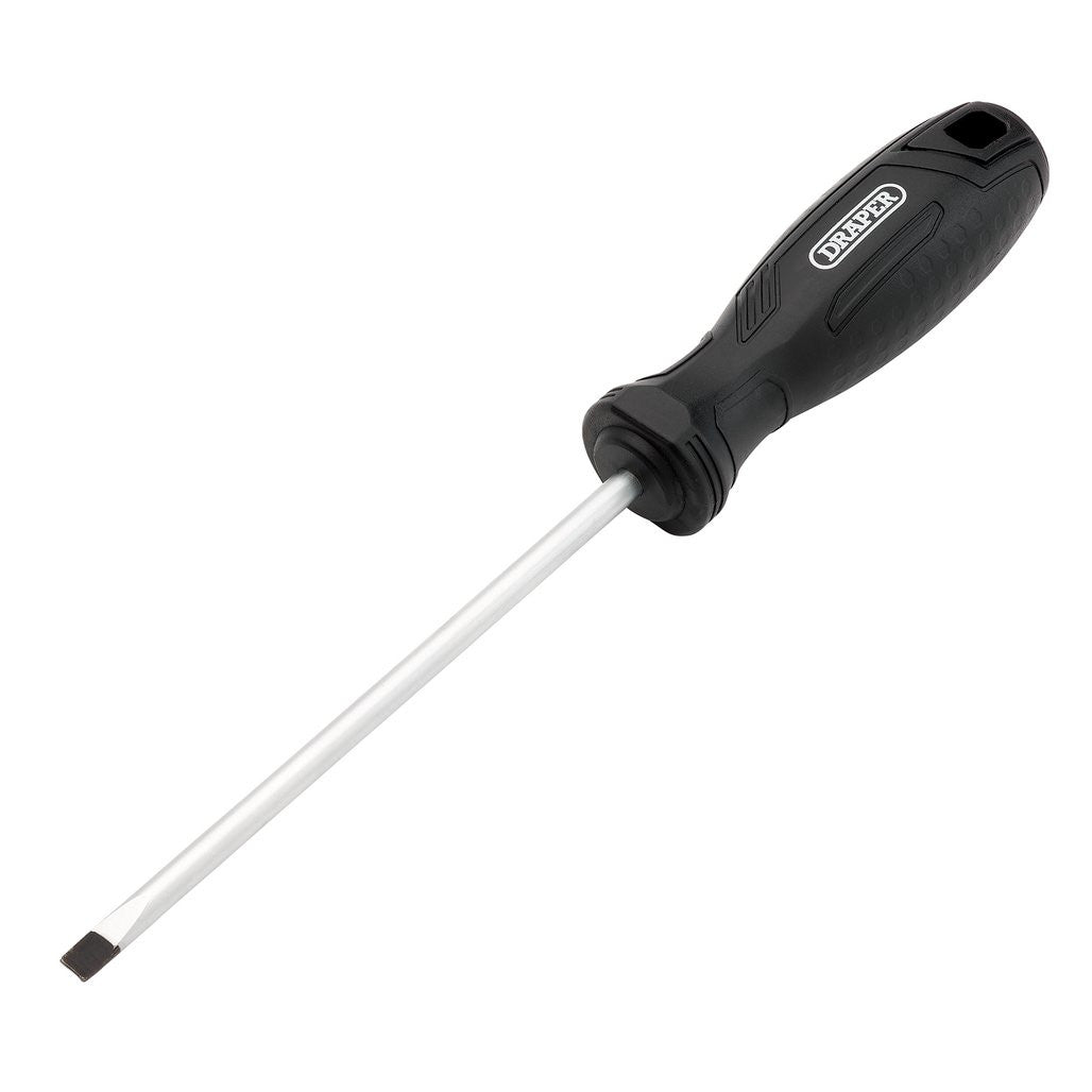 Draper Slotted Parallel Hard Grip Screwdriver, 5.5 x 125mm  13541