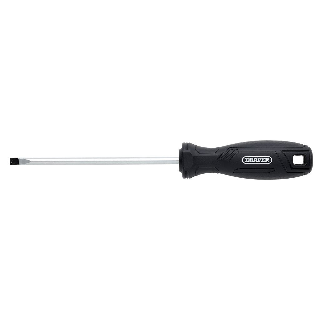 Draper Slotted Parallel Hard Grip Screwdriver, 5.5 x 125mm  13541