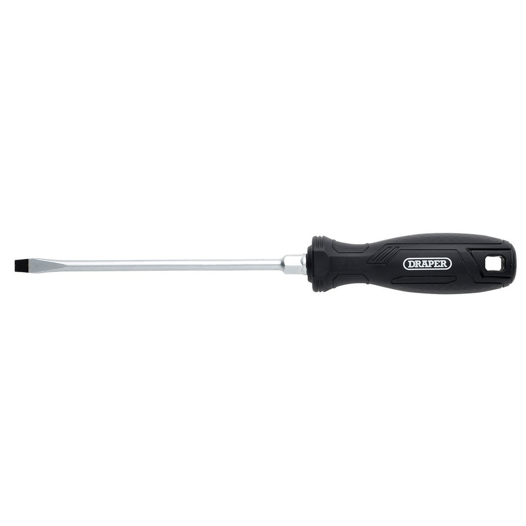 Draper Slotted Hard Grip Screwdriver, 6.5 x 150mm  13542