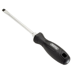 Draper Slotted Hard Grip Screwdriver, 8 x 150mm  13552