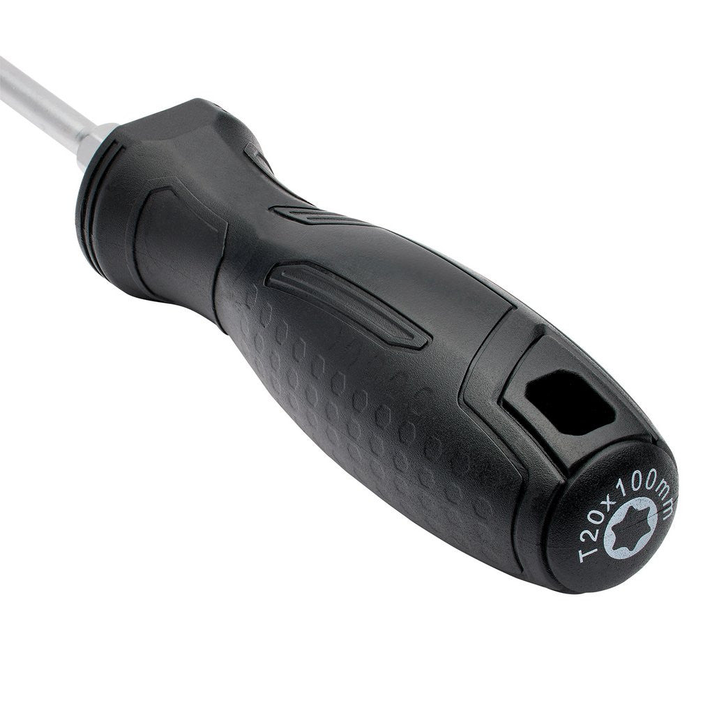 Draper TX-STAR® Hard Grip Screwdriver, T20 x 100mm  13564