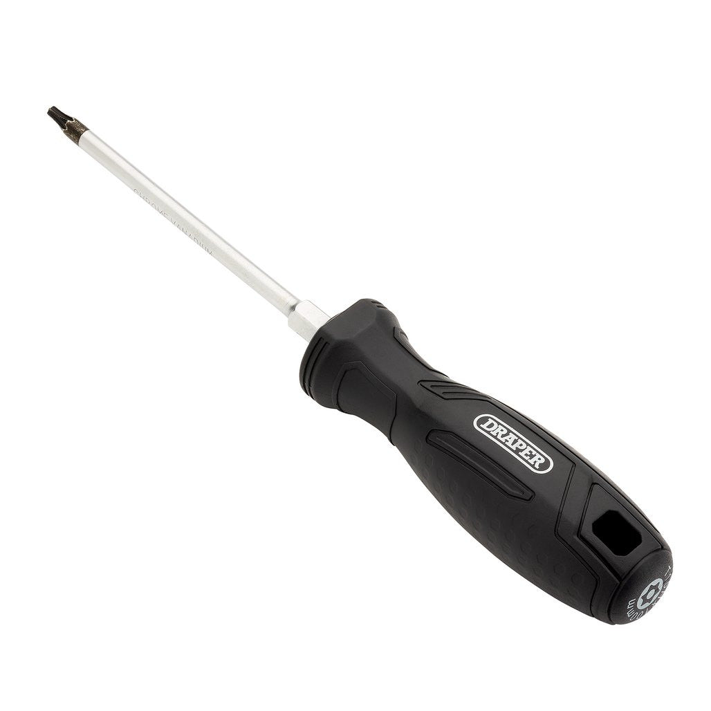 Draper TX-STAR® Tamperproof Hard Grip Screwdriver, T15H x 100mm  13570