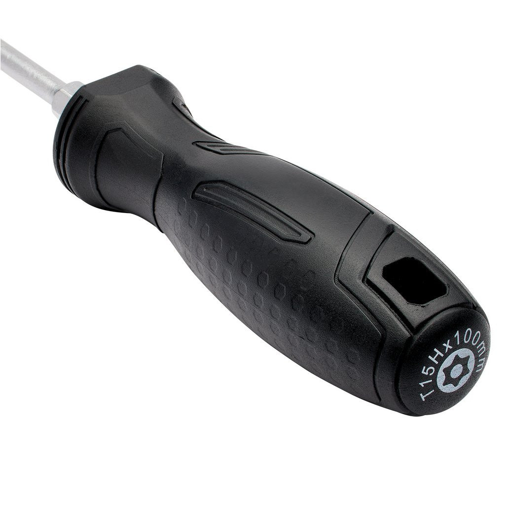 Draper TX-STAR® Tamperproof Hard Grip Screwdriver, T15H x 100mm  13570
