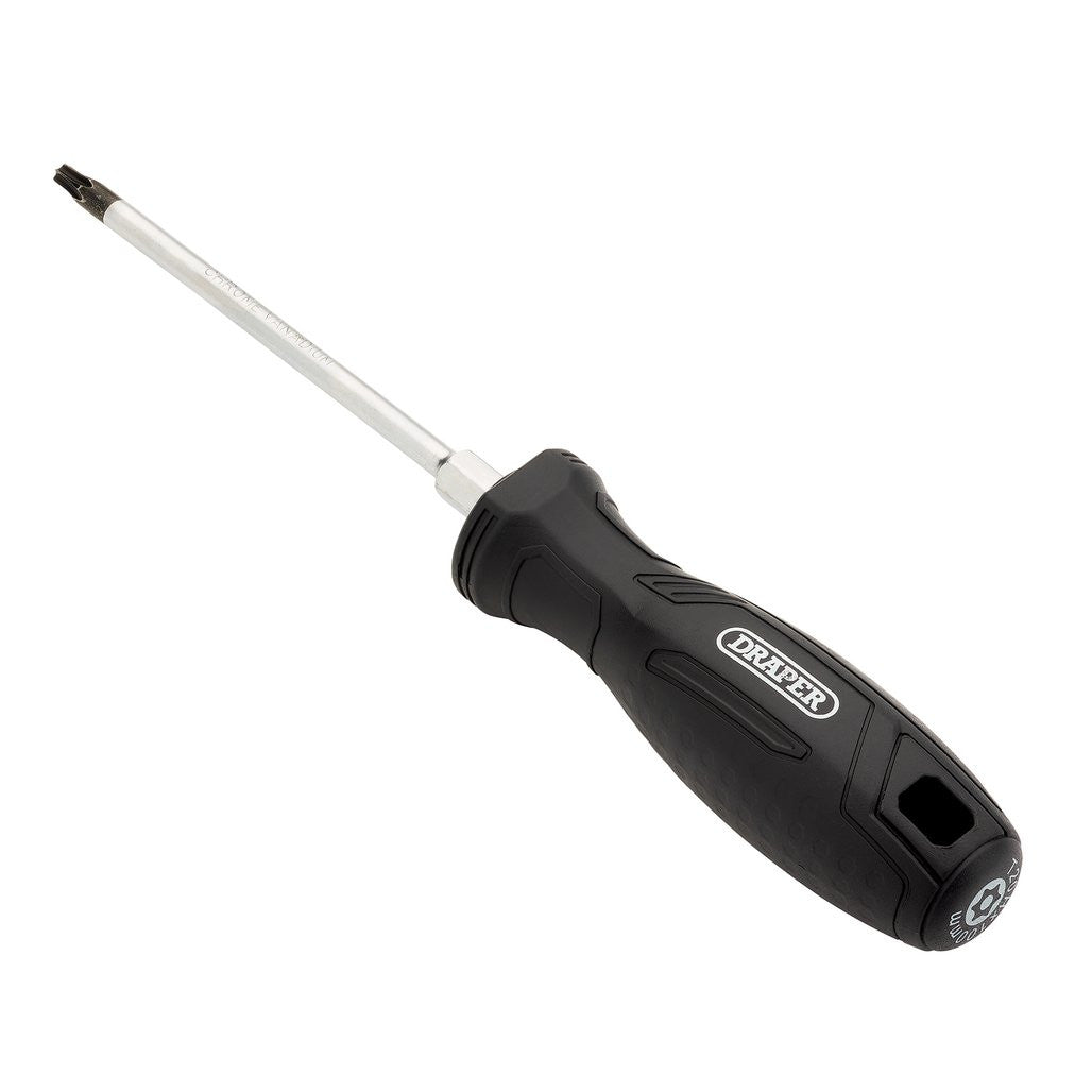 Draper TX-STAR® Tamperproof Hard Grip Screwdriver, T20H x 100mm  13572
