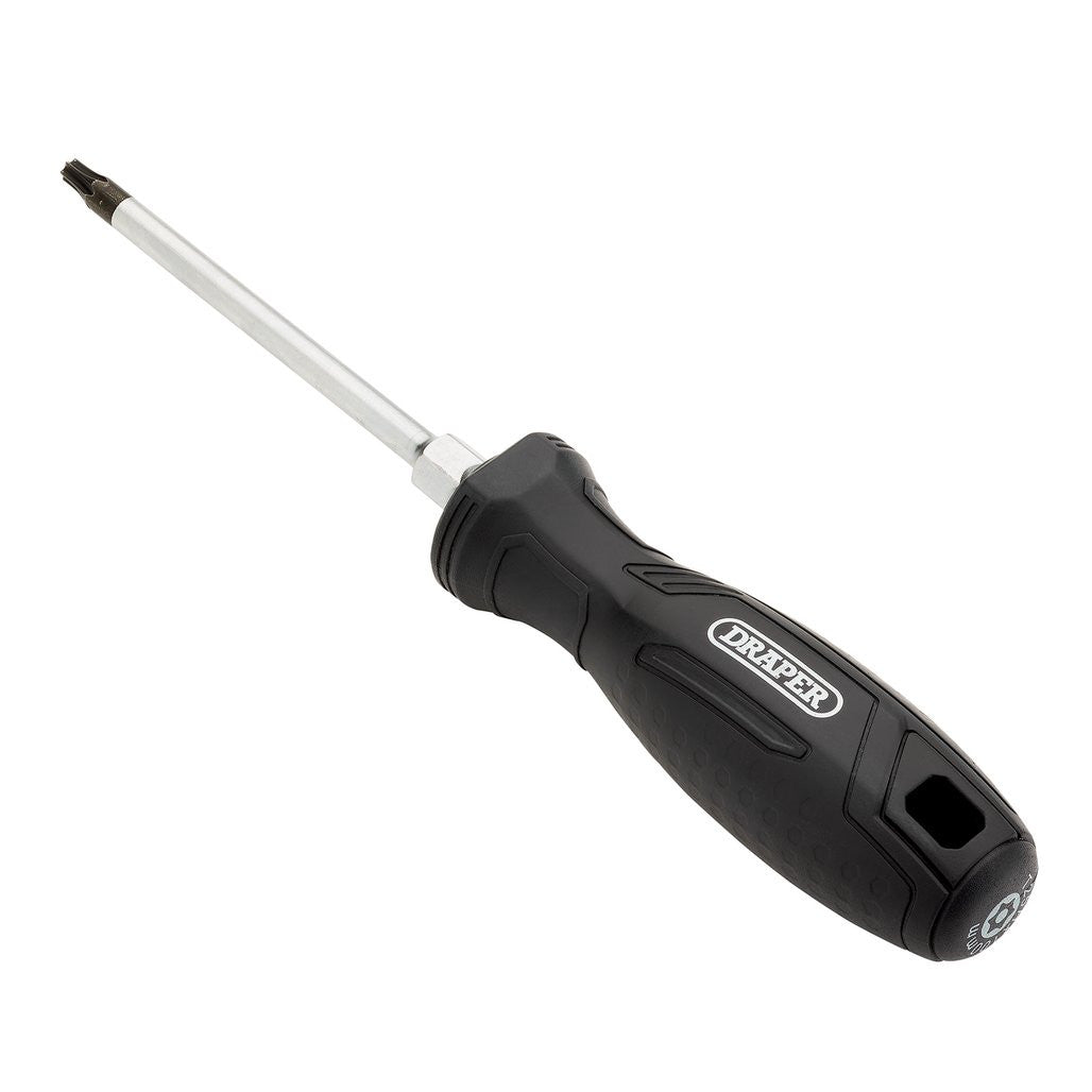 Draper TX-STAR® Tamperproof Hard Grip Screwdriver, T25H x 100mm  13573