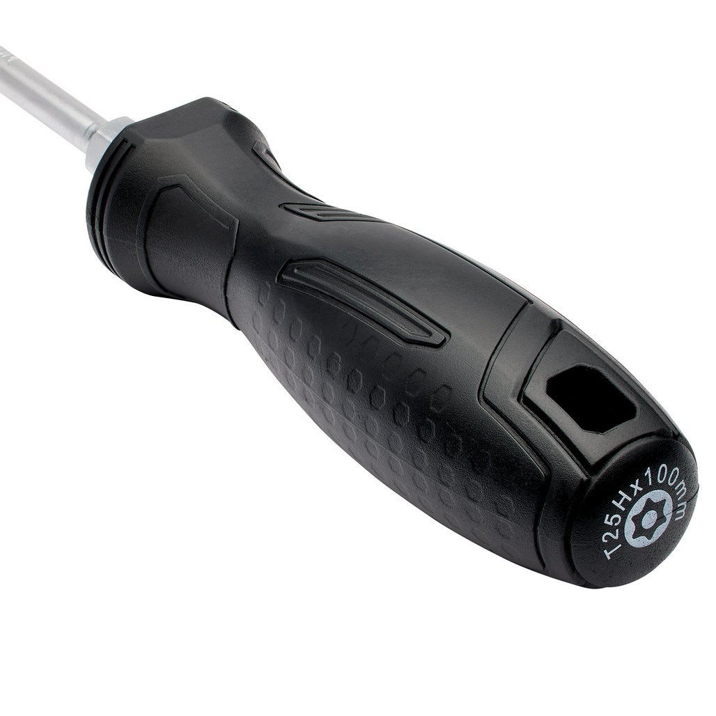 Draper TX-STAR® Tamperproof Hard Grip Screwdriver, T25H x 100mm  13573