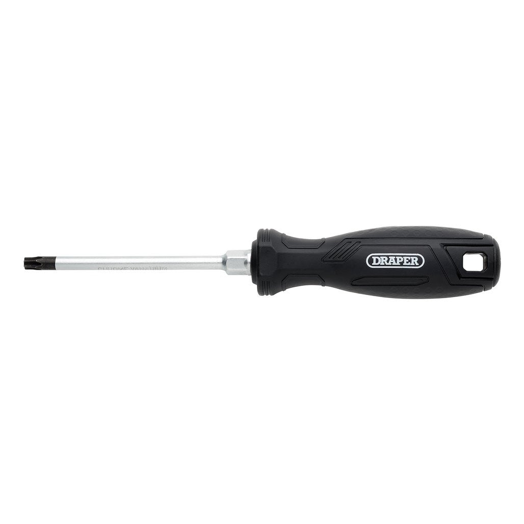 Draper TX-STAR® Tamperproof Hard Grip Screwdriver, T30H x 100mm  13576