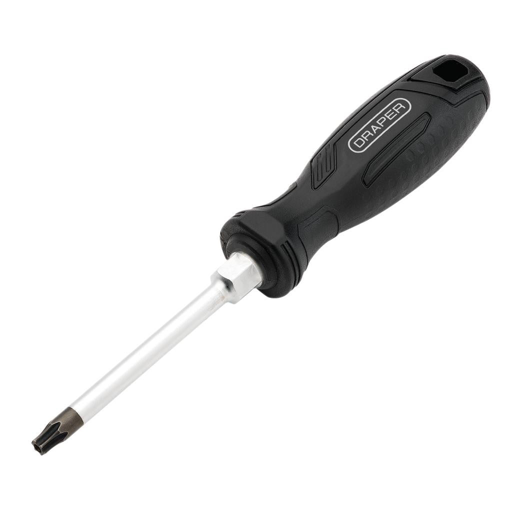 Draper TX-STAR® Tamperproof Hard Grip Screwdriver, T40H x 100mm  13579