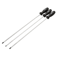 Draper Long Reach Hard Grip Screwdriver Set (3 Piece)  13580