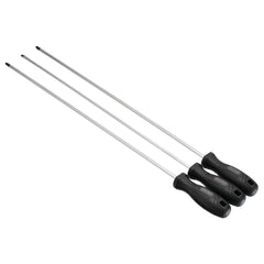 Draper Long Reach Hard Grip Screwdriver Set (3 Piece)  13580