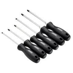 Draper Hard Grip Screwdriver Set (6 Piece)  13582