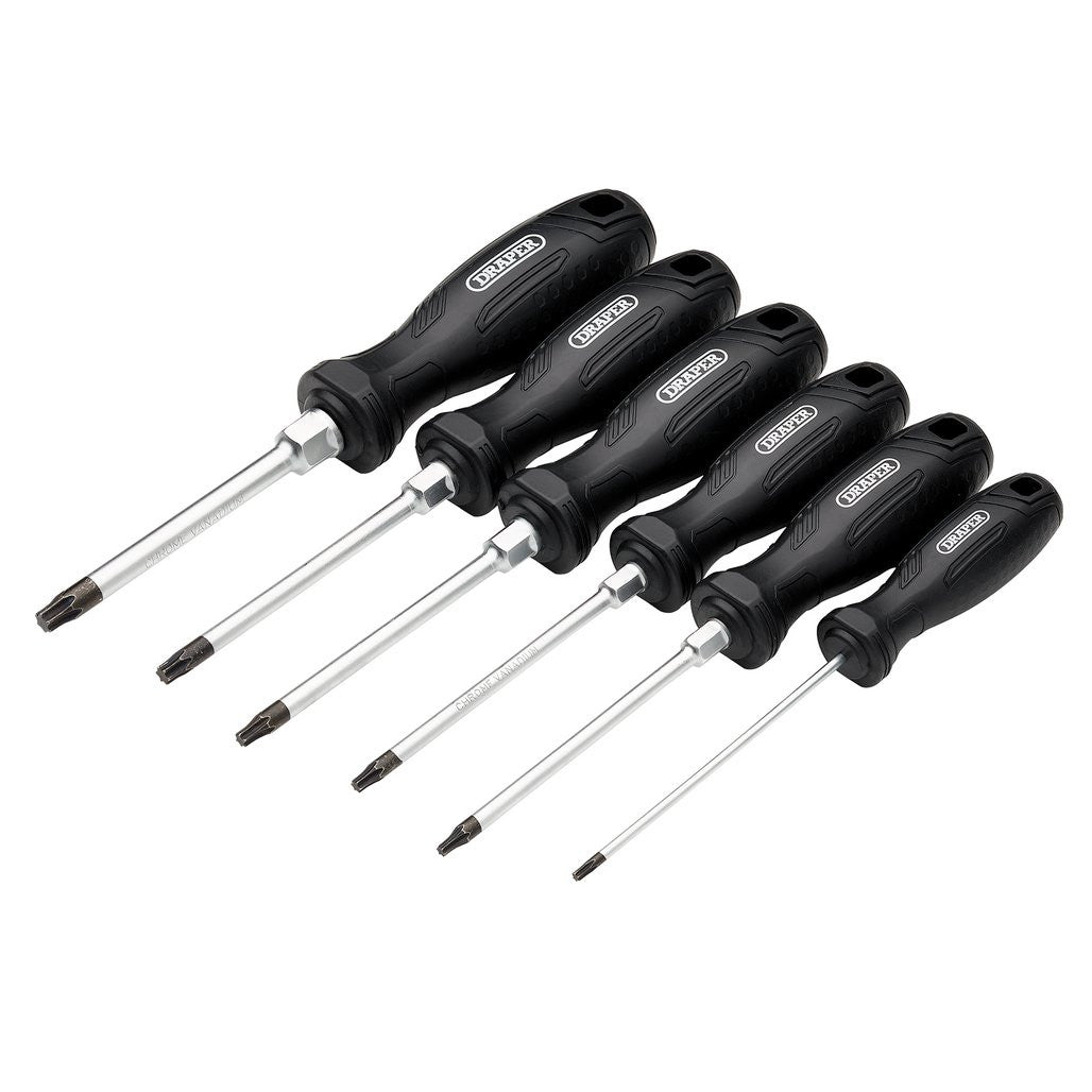 Draper TX-STAR® Hard Grip Screwdriver Set (6 Piece)  13585