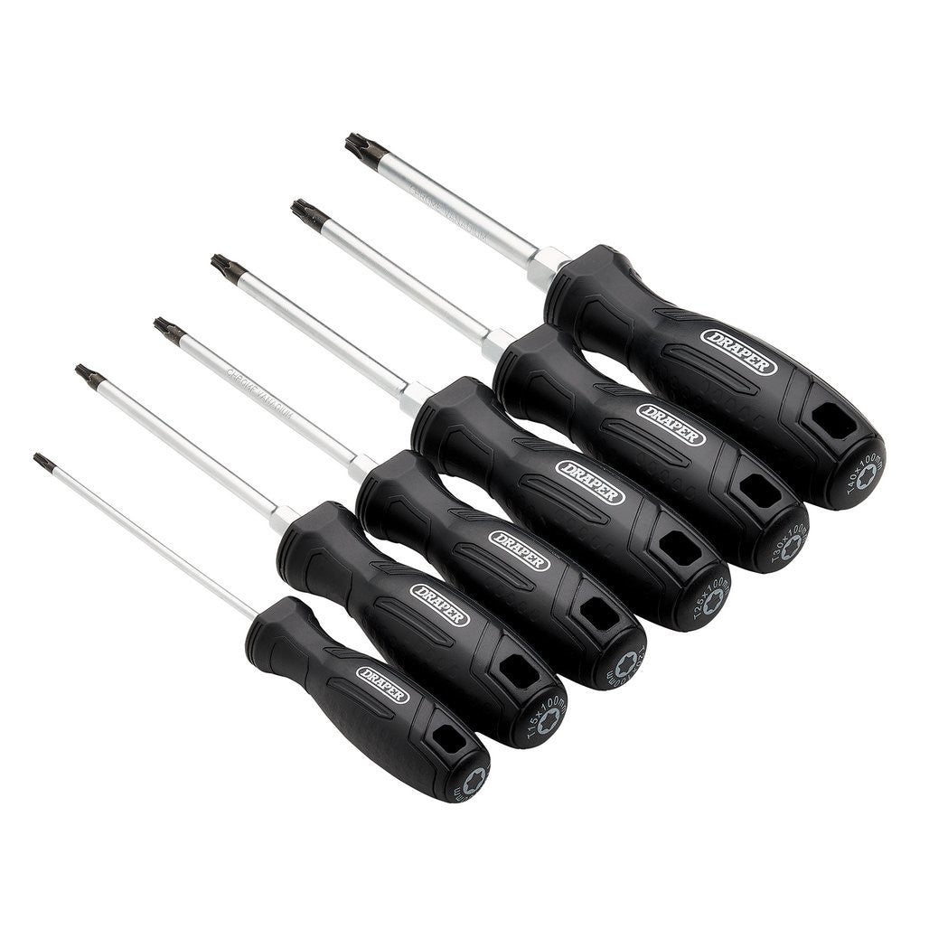 Draper TX-STAR® Hard Grip Screwdriver Set (6 Piece)  13585