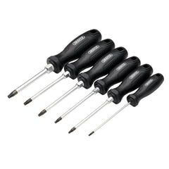 Draper TX-STAR® Tamperproof Hard Grip Screwdriver Set (6 Piece)  13586