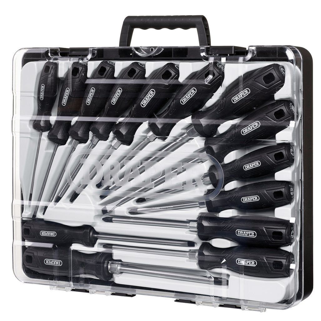 Draper Hard Grip Screwdriver Set with TX-STAR® (14 Piece)  13588