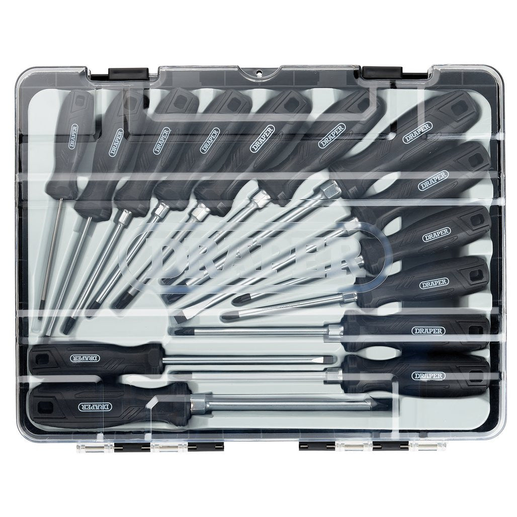 Draper Hard Grip Screwdriver Set with TX-STAR® (14 Piece)  13588